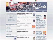 Tablet Screenshot of gmvrecords.com